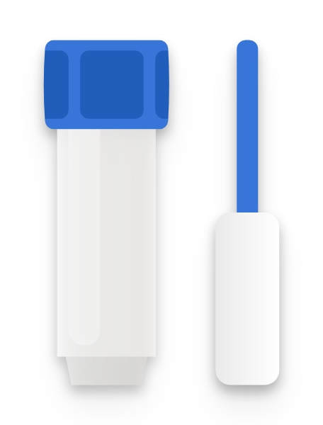 Traditional saliva test icon